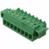 Terminal Block 8Pin 3.81 đực chân thẳng Vặn Ốc